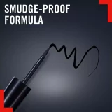 Rimmel Waterproof Liquid Eyeliner – Exaggerate Black Shade - Image 6