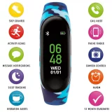 Tikkers Series 1 Kids Smart Fitness Tracker - Blue Camouflage | Durable & Stylish Activity Monitor for Kids - Image 3