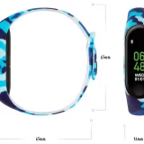 Tikkers Series 1 Kids Smart Fitness Tracker - Blue Camouflage | Durable & Stylish Activity Monitor for Kids - Image 5