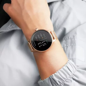 Sekonda Rose Gold Mesh Smartwatch – Call & Fitness Features