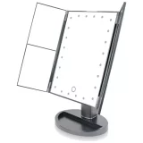 Rio 24 LED Touch Dimmable Makeup Mirror – Portable Vanity Mirror with Adjustable Brightness - Image 3