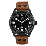 Limit Men's Tan Faux Leather Strap Watch – Classic Analog Design - Image 2