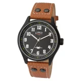 Limit Men's Tan Faux Leather Strap Watch – Classic Analog Design - Image 3