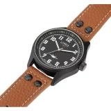 Limit Men's Tan Faux Leather Strap Watch – Classic Analog Design - Image 4