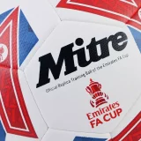 Mitre FA Cup Size 4 Soccer Ball - White - Image 3