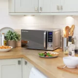 Russell Hobbs Compact 800W Microwave in Stainless Steel - Image 6
