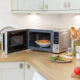 Russell Hobbs Compact 800W Microwave in Stainless Steel - Image 8