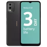 SIM-Free Nokia C32 64GB Mobile - Charcoal Color | Unlocked Smartphone - Image 2