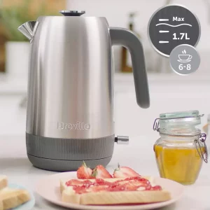 Breville VKT192 Edge Electric Kettle Stainless Steel Finish