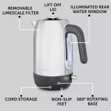 Breville VKT192 Edge Electric Kettle Stainless Steel Finish - Image 4