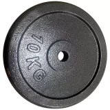 Opti Cast Iron Weights - Set of 2 x 10kg Dumbbells for Home Gym - Image 4