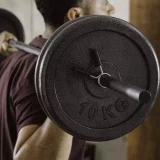 Opti Cast Iron Weights - Set of 2 x 10kg Dumbbells for Home Gym - Image 8