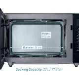 Panasonic 1000W 27L Combination Microwave Oven - NN-CT56, Black - Image 18