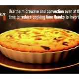 Panasonic 1000W 27L Combination Microwave Oven - NN-CT56, Black - Image 8
