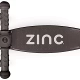 Zinc T-Motion Foldable 3-Wheel Scooter with Light-Up Wheels - Black - Image 3
