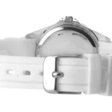 Sekonda Ladies White Stone Set Silicone Strap Watch - Elegant & Durable Timepiece - Image 4