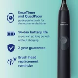 Philips Sonicare 4100 Black Sonic Electric Toothbrush for Healthier Teeth - Image 5