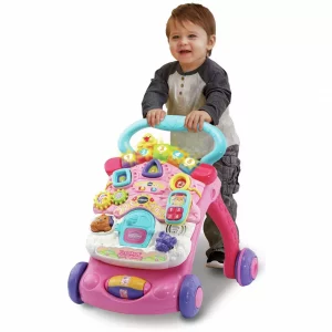 VTech Pink Baby Walker for First Steps