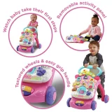 VTech Pink Baby Walker for First Steps - Image 3