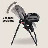 Stylish Baby Highchair – My Babiie MBHC8 Black Leopard - Image 5