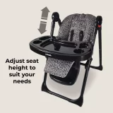 Stylish Baby Highchair – My Babiie MBHC8 Black Leopard - Image 6