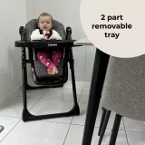 Stylish Baby Highchair – My Babiie MBHC8 Black Leopard - Image 7
