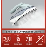 Tefal Freemove Power Steam Iron FV6642 – Effortless Wrinkle Removal - Image 9