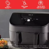 8.5L Instant Vortex VersaZone Air Fryer – Dual Basket, Black - Image 5