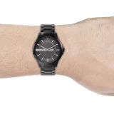 Armani Exchange Men's Steel Watch & Bracelet – Elegant Gift Set - Image 5