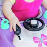 Bright Starts 3-in-1 Little Speedster Car Baby Walker - Convertible, Adjustable, Interactive Walker - Image 5