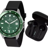 Black Smartwatch and Earbuds by Harry Lime - Image 2