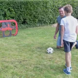 Opti 3.5x3ft 2-in-1 Pop-Up Football Goal with Target for Training - Image 3