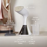 Breville VIN432 EliteTEMP Handheld Steamer - Powerful Garment Steamer for Clothes - Image 6