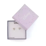 Disney Mickey Mouse Silver-Plated Crystal Stud Earrings – Elegant & Stylish Jewelry - Image 4