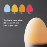 Tommee Tippee Groegg Digital Thermometer and Nightlight for Baby - Temperature Monitoring and Soothing Light - Image 4