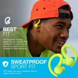 JLab GO Air Sport Wireless Earbuds - Neon Yellow | True Wireless, Sweatproof & Secure Fit - Image 5