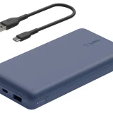 Belkin 20000mAh Portable Power Bank - High Capacity, Fast Charging, Blue - Image 2