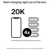 Belkin 20000mAh Portable Power Bank - High Capacity, Fast Charging, Blue - Image 3