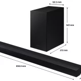 Samsung HW-C430 2.1 Channel Bluetooth Soundbar with Wireless Subwoofer - High-Quality Audio - Image 3