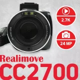 AGFAPHOTO Realimove CC2700 HD Camcorder – Black | 1080p Video Recording, Compact Design - Image 3