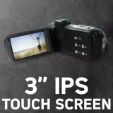 AGFAPHOTO Realimove CC2700 HD Camcorder – Black | 1080p Video Recording, Compact Design - Image 5