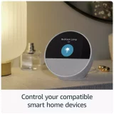 Amazon Echo Spot – Smart Alarm Clock & Assistant with Alexa (Blue) - Image 6