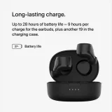 Belkin SoundForm Bolt True Wireless Earbuds - Black - Image 3