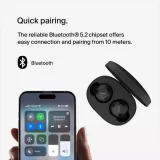 Belkin SoundForm Bolt True Wireless Earbuds - Black - Image 1