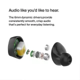 Belkin SoundForm Bolt True Wireless Earbuds - Black - Image 4