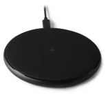 15W Fast Wireless Charging Pad - Black, Qi Compatible - Image 4