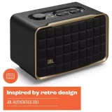 JBL Authentic 200 Bluetooth Smart Home Speaker - Black & Gold Design - Image 5