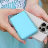Juice 12000mAh Portable Power Bank – Fast Charging, Ultra-Compact, Aqua - Image 8