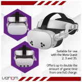 Venom Enhanced Battery Strap – Meta Quest 2, 3 & 3S - Image 1