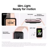 Samsung Galaxy Fit3 40mm Smartwatch - Pink Gold Edition - Image 6